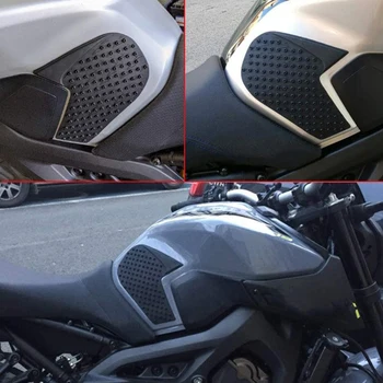 Накладка на топливный бак мотоцикла Нескользящие наклейки Боковые наклейки на топливный бак для YAMAHA MT-09 FZ-09 FJ-09 2014 2015 2016 2017 2018