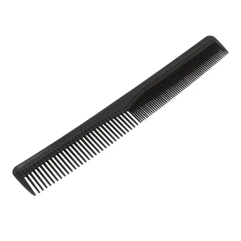 Профессиональный салонный Антистатический парикмахерский инструмент для стрижки волос, Пластиковая расческа, Черный Челночный корабль