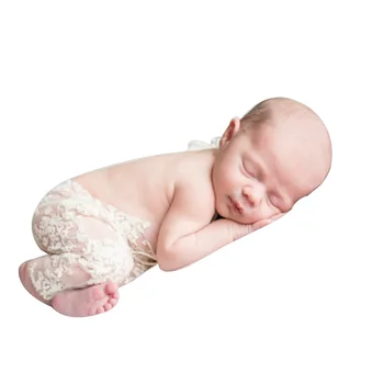 Реквизит для фотосъемки новорожденных, Кружевной комбинезон, Костюмы Принцессы для новорожденных, Подарочный комбинезон для Душа ребенка