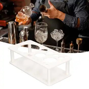 Подставка для набора полок для бармена, позволяющая экономить место при хранении, Пластиковый держатель инструментов для бармена для домашнего органайзера, аксессуары для бара