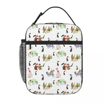 Сумка для ланча Mary Poppins Ix Nordic, сумка для ланча Kawaii, детская сумка для ланча, изолированный ланч-бокс