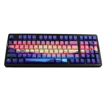 Набор из 124 клавишных колпачков с боковой подсветкой Dye Sub для MX Dropship