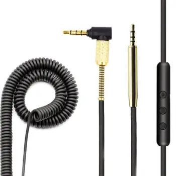 Сменный аудиокабель, удлинитель, пружинный кабель, совместимый с наушниками Qc45 Qc35 Qc25 700 Oe2 Oe2i