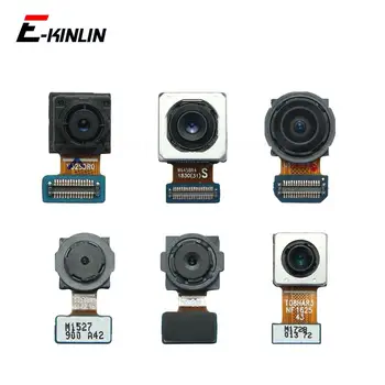 Фронтальная камера для селфи Samsung Galaxy A52 A52s 5G A72 Сверхширокий телеобъектив с макросъемкой основной камеры Гибкий кабель