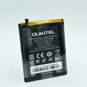 Аккумулятор мобильного телефона для OUKITEL S79, аккумулятор высокой емкости 5000 мАч, длительное время ожидания для аккумулятора OUKITEL WP8 pro.