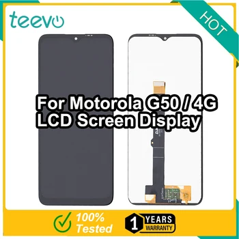 Teevo ЖК-дисплей для Motorola G50/4G Экранный дисплей и дигитайзер с сенсорным экраном Черный