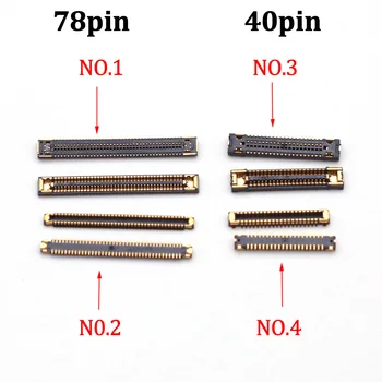 2-10 шт. 40 78 Pin USB Зарядное Устройство Для Зарядки ЖК-дисплея Разъем FPC На материнской плате Для Samsung Galaxy A32 A52 A82 A72 A725F 4G 5G