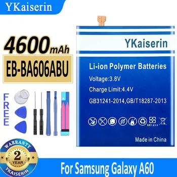 YKaiserin EB-BA606ABU EBBA606ABU Аккумулятор емкостью 4600 мАч Для Samsung Galaxy A60 A60 SM-A606F/DS SM-A6060 SM-A606F Батареи + Инструменты