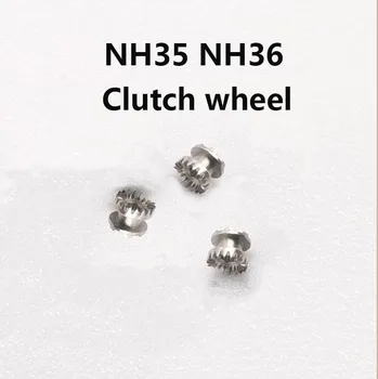 Аксессуары для часов подходят для японского механизма Seiko NH35 NH36 С колесиком сцепления (роликом) Детали часового механизма
