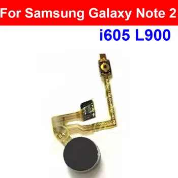 Гибкий кабель кнопки питания + Вибромотор Samsung Galaxy Note 2 II i605 L900