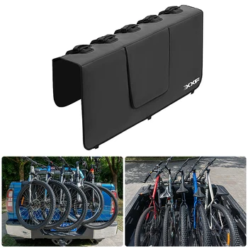 Накладка для защиты крышки багажника грузовика, накладка для транспортировки горного велосипеда с фиксирующими ремнями, накладка для крышки багажника горного велосипеда, накладка для велосипеда