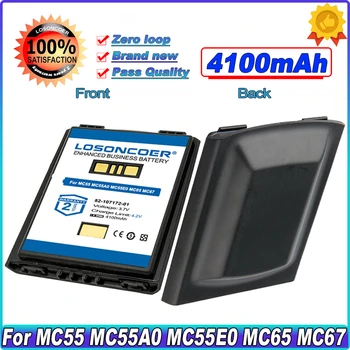 LOSONCOER 4100 мАч Для Motorola MC55 82-107172-01 Аккумулятор Для Symbol Zebra MC55 MC55A0 MC55E0 MC65 MC67 Аккумулятор