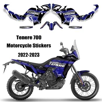 Наклейка На Мотоцикл Tenere 700 T7 T700 Накладка На Топливный Бак Наклейка На Бак Сбоку Наклейка Против Царапин Для Yamaha TENERE 700 2022-2023
