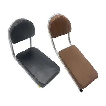 Велосипедная подушка для заднего сиденья со спинкой из искусственной кожи, прочная, легко переносимая