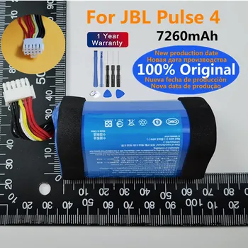 7260 мАч Новый 100% Оригинальный Плеер Динамик Аккумулятор Для JBL Pulse 4 Pulse4 Перезаряжаемый Bluetooth Аккумулятор Bateria Быстрая Доставка