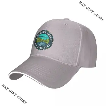 Лучшая синяя бейсболка Национального парка Нью-Ривер-Ущелье, милые летние шляпы, пушистая шляпа, мужская шляпа, женская