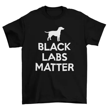Футболка Black Labs Matter BLM Унисекс для собак смешных размеров Black Lives Matter