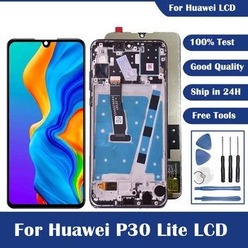 100% Тест Для Huawei P30 lite LCD Nova 4E MAR-LX1M MAR-LX2J ЖК-Дисплей С Сенсорным Экраном Digiziter В Сборе Бесплатная Доставка