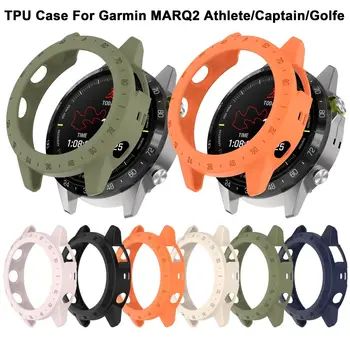 Рамка безеля для часов Garmin MARQ2 Спортсмен/Капитан/Гольфист Смарт-браслет в виде ракушки, защитные пленки для экрана, чехол для Garmin MARQ 2