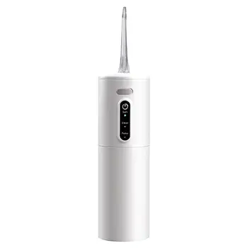 Портативная бытовая электрическая зубная щетка с 4 насадками для высокоимпульсной чистки полости рта, USB-перезаряжаемое устройство для чистки зубов