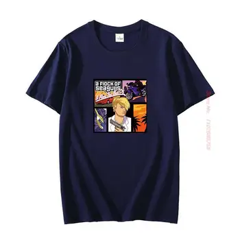 A Flock Of Seagulls Альбом Discografia, Классические футболки с рисунком Харадзюку, Хлопковые футболки с коротким рукавом, мужская футболка с коротким рукавом