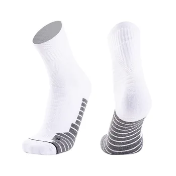 Мужские носки для бега, хлопчатобумажные носки для скалолазания, спортивные чулки