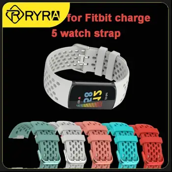 Официальный ремешок для часов Fitbit Charge 5 Ремешок correa Smartwatch Спортивный браслет для Fitbit Charge5 ремешок дышащий браслет