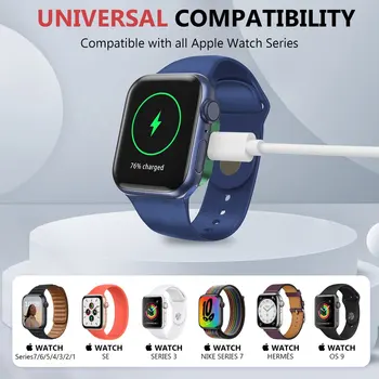 Новая Зарядная док-станция 2 в 1, 8-Контактное Беспроводное Магнитное Зарядное Устройство Type-C для Apple Watch Ultra 49mm/Apple Watch Series8 7 6 5 4