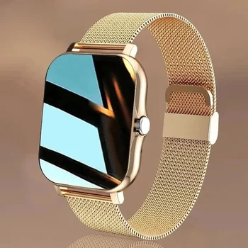 2024 Смарт-часы для мужчин и женщин в подарок, спортивные часы с сенсорным экраном, фитнес-трекер, цифровые умные часы с Bluetooth-вызовом, наручные часы
