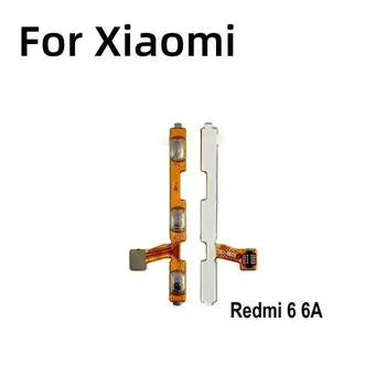 Новые кнопки включения/выключения питания и увеличения/уменьшения громкости Замена гибкого кабеля для телефона Xiaomi Redmi 6 6A 6Pro Mi A2 Lite