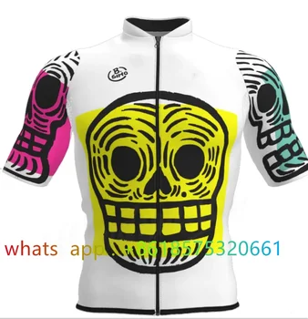 2023 Slopline Летняя велосипедная одежда Унисекс Велосипедная команда Дышащая рубашка с коротким рукавом Спортивная Гоночная Быстросохнущая Велосипедная майка
