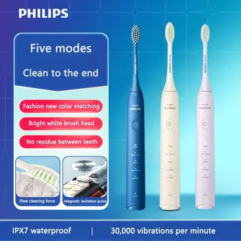 Электрическая зубная щетка PHILIPS HX2471 HX2033 / 02 С интерфейсом USB Адаптированная головка щетки Рекомендуется Любителям звуковой зубной щетки для взрослых