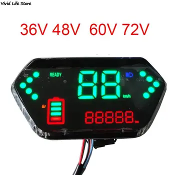 ЖК-дисплей электрического велосипеда с измерителем скорости и индикатором состояния батареи